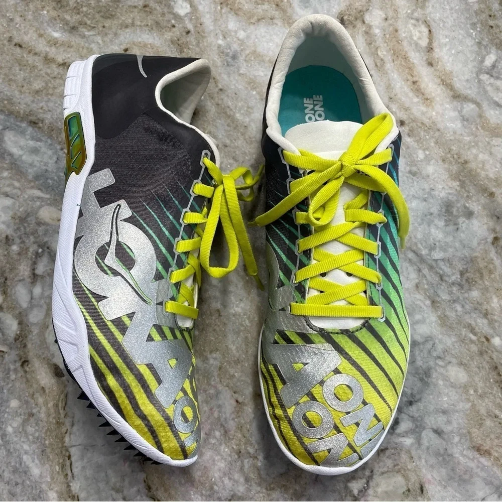 Men's Speed Evo R Hoka One One Competition Track Running Spikes 800-10k Size 10